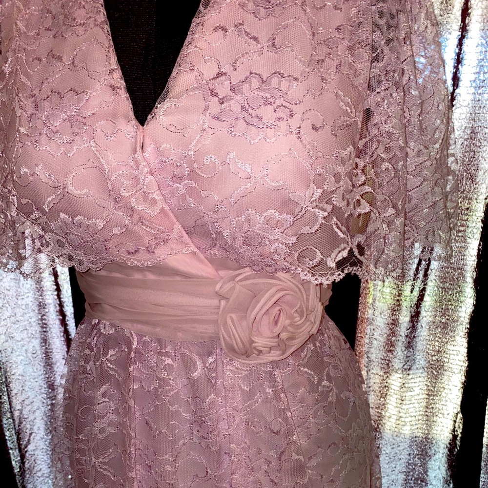 Vintage 1940’s formal Lace dress